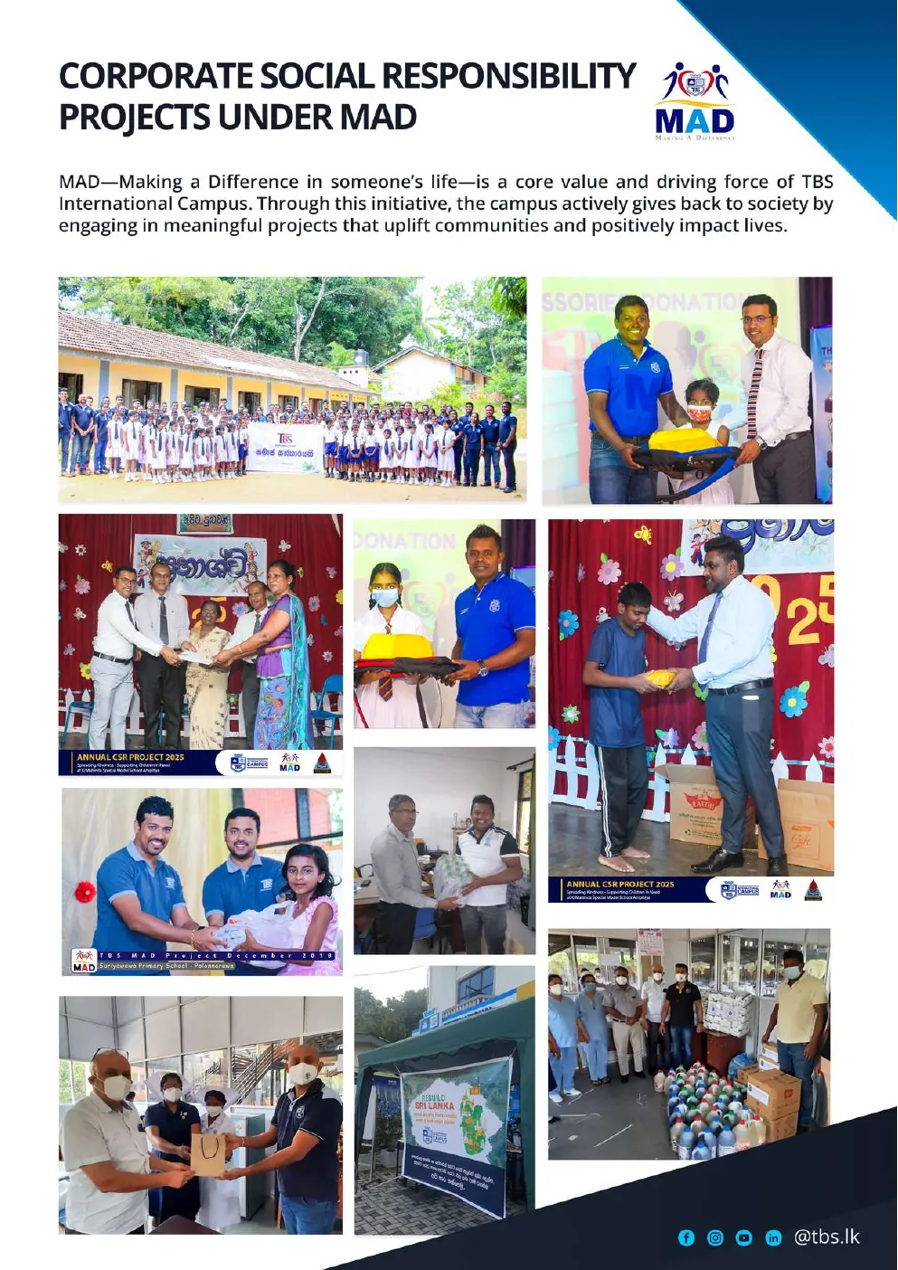 MAD – Making a Difference